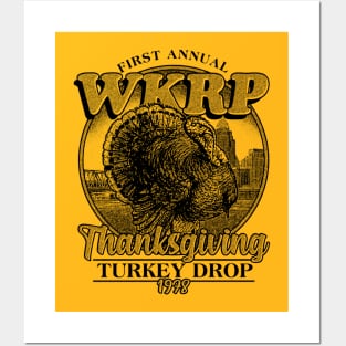 WKRP Turkey Drop 1978 Pencil Art Posters and Art